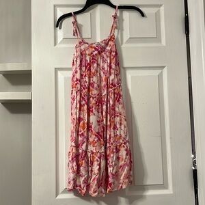 Children’s Place girl’s size 16. Sleeveless Tiered Tie Dyed Multicolor dress.